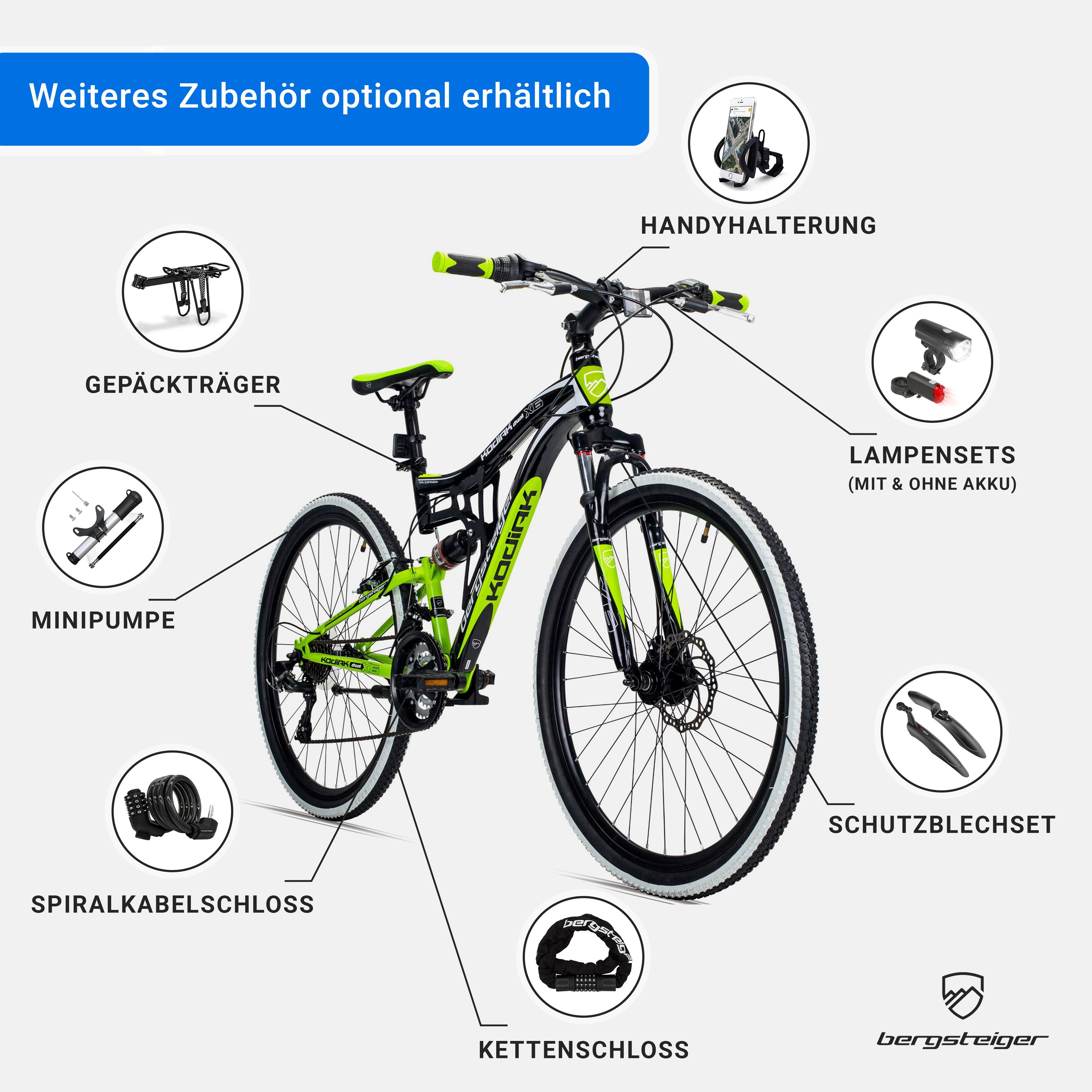 bergsteiger Fahrradbeleuchtung Licht LED Set, Lampenset, Fahrradbeleuchtung, Original Fahrrad-Zubehör – Bild 4 von 4