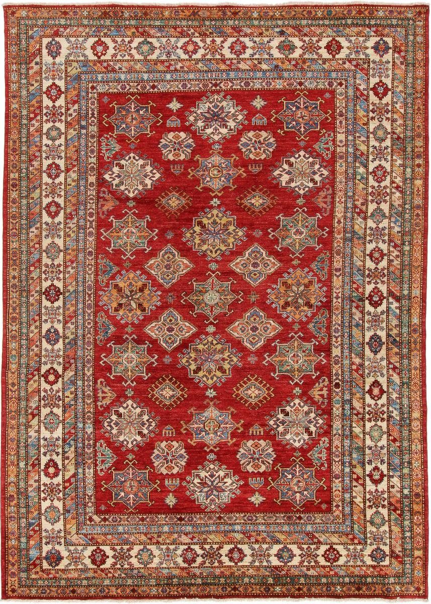 Orientteppich Super Kazak 209x290 Handgeknüpfter Orientteppich, Nain Trading, rechteckig, Höhe: 5 mm