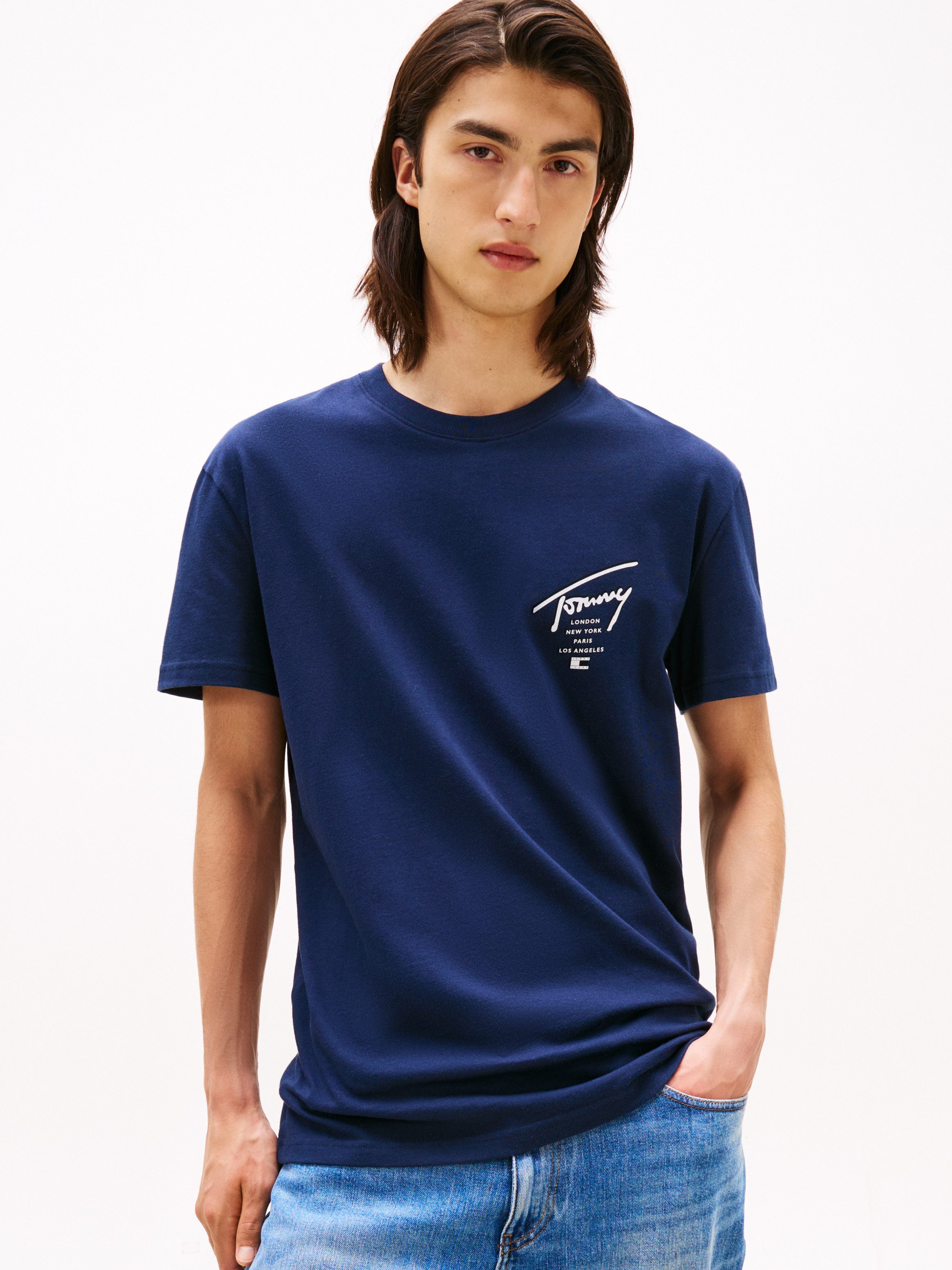Tommy Jeans T-Shirt TJM SIGN CITY günstig online kaufen