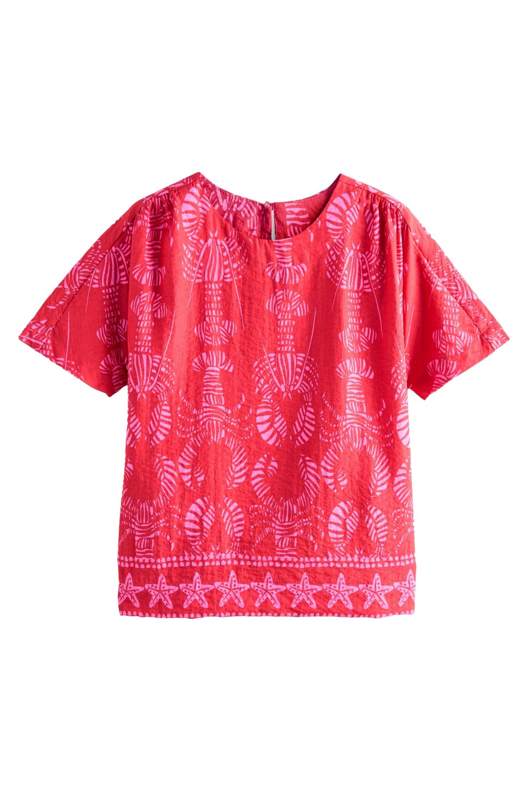 Next T-Shirt Kastiges T-Shirt aus Strukturmaterial günstig online kaufen