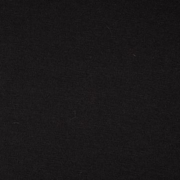 SCHÖNER LEBEN. Stoff Sweatstoff Alpensweat kuschelweich einfarbig schwarz 1,50m Breite, allergikergeeignet