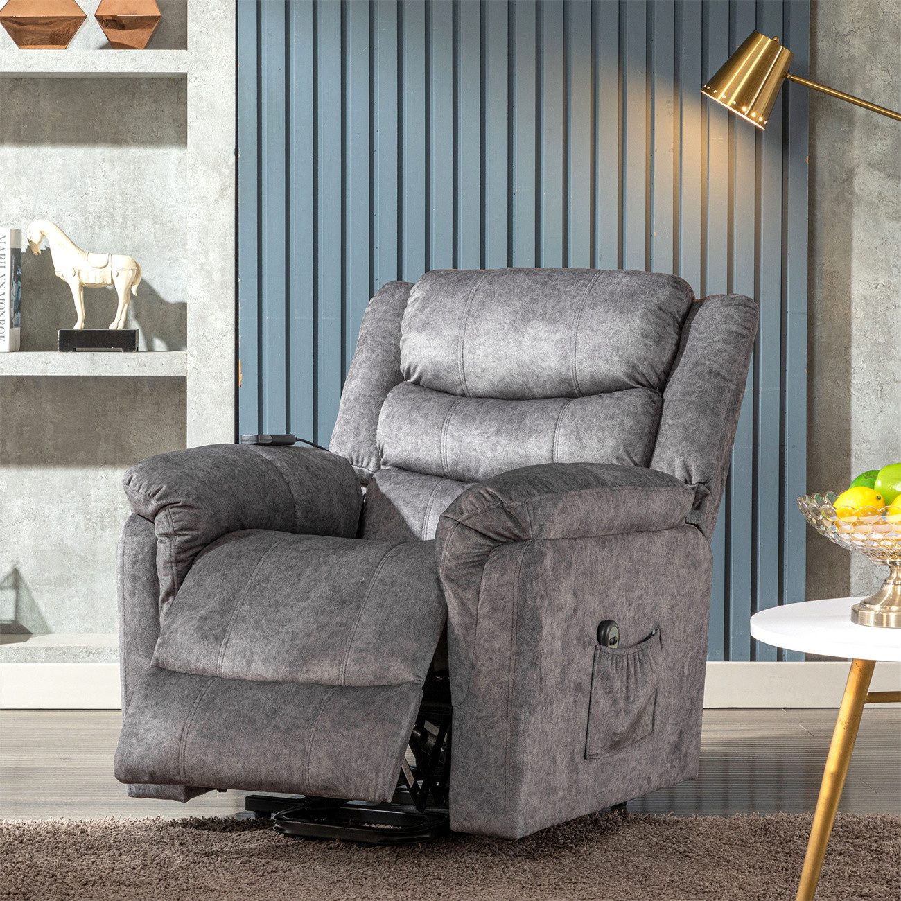autolock Sessel Relaxsessel TV-Sessel,Relaxsessel,Massagesessel mit Liegefu günstig online kaufen
