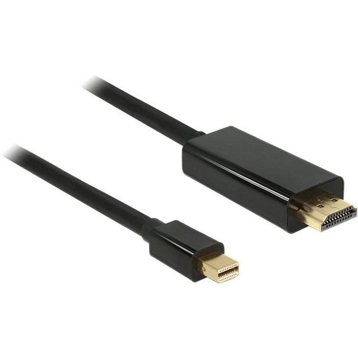 Delock Adapterkabel miniDP Stecker > HDMI-A Stecker Video-Kabel