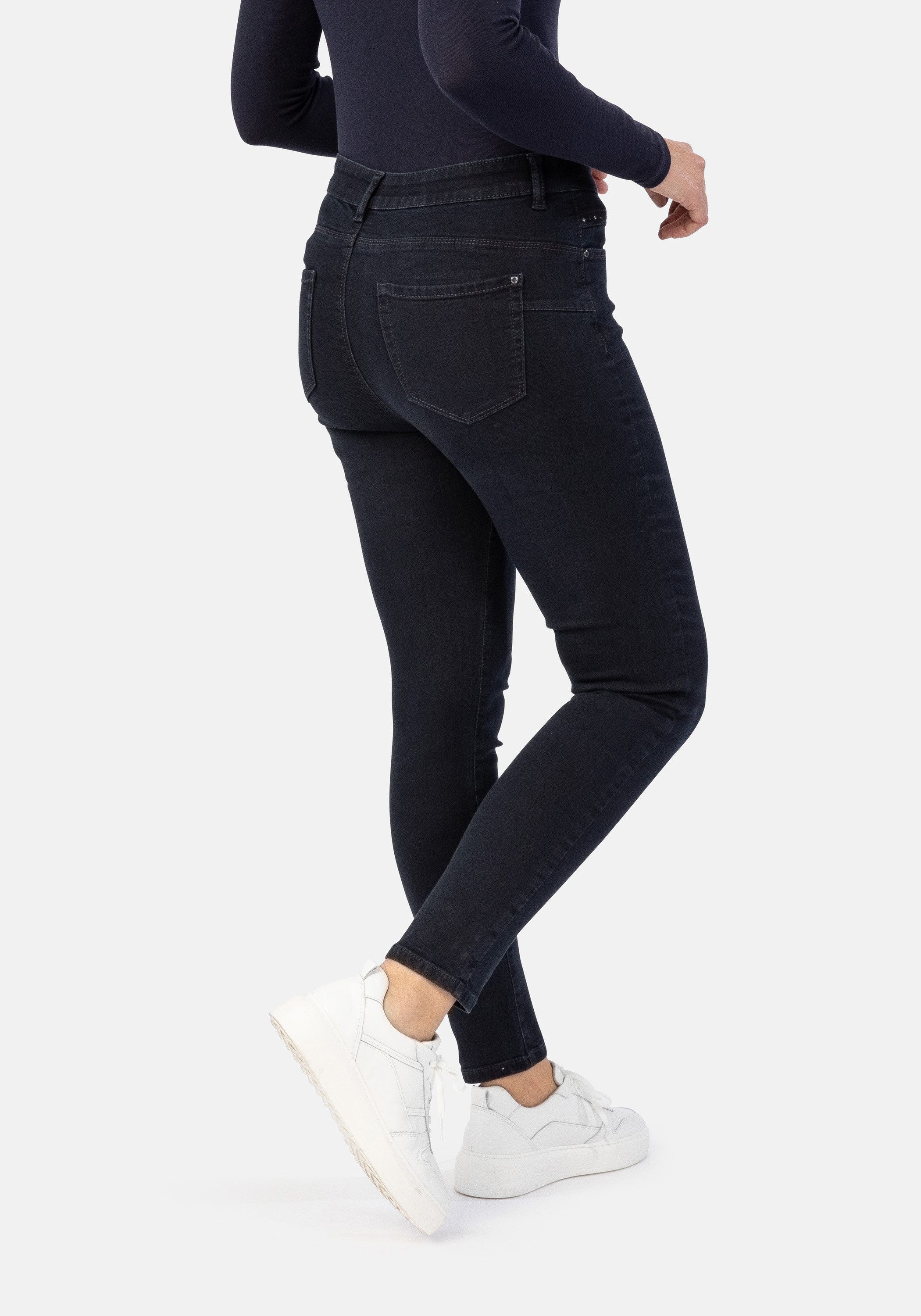 STOOKER WOMEN 5-Pocket-Jeans "Rio Colour Skinny Fit", Skinny Fit Casual Cle günstig online kaufen
