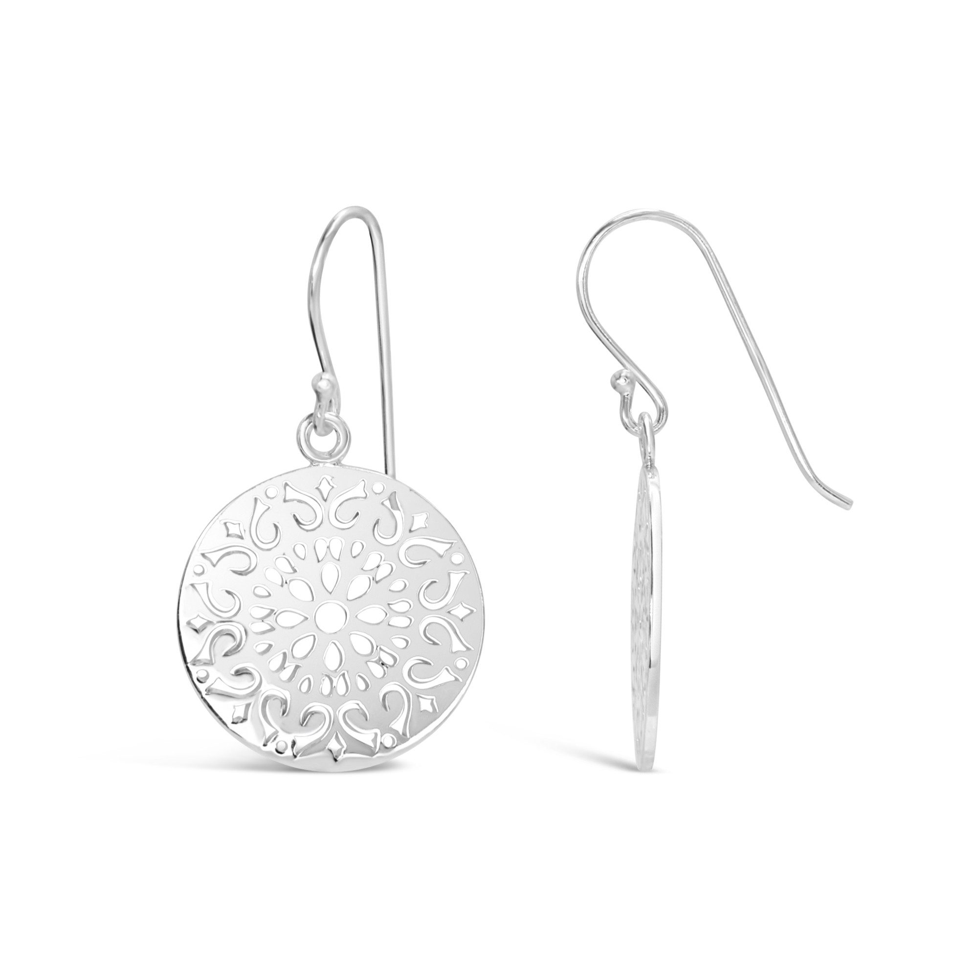 Paar Ohrhänger Anmutige Boho-Design 18K doppelt vergoldet