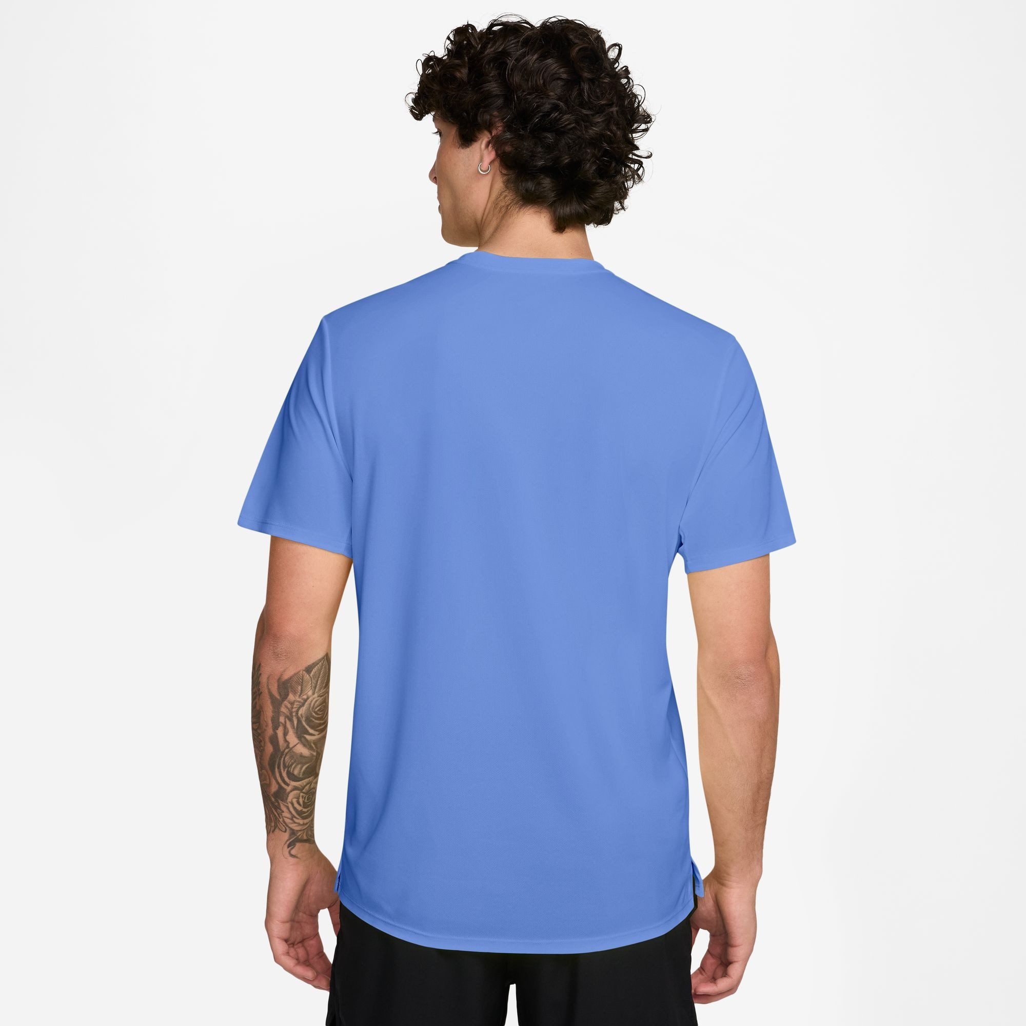 Nike Laufshirt M NK DF UV MILER SS sportlicher Schnitt, mit kurzen Ärmeln, günstig online kaufen