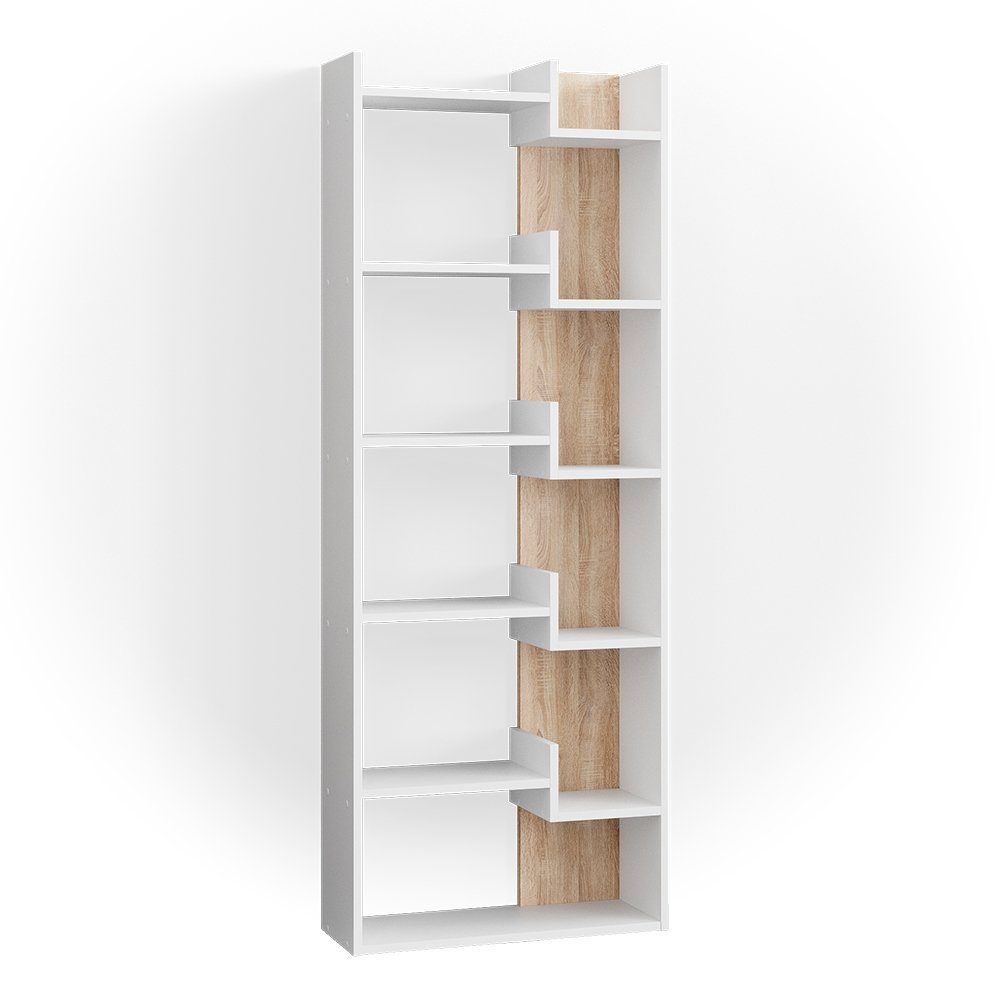 Vicco Raumteiler Fico, Weiß/Sonoma, 61 x 160.2 cm günstig online kaufen