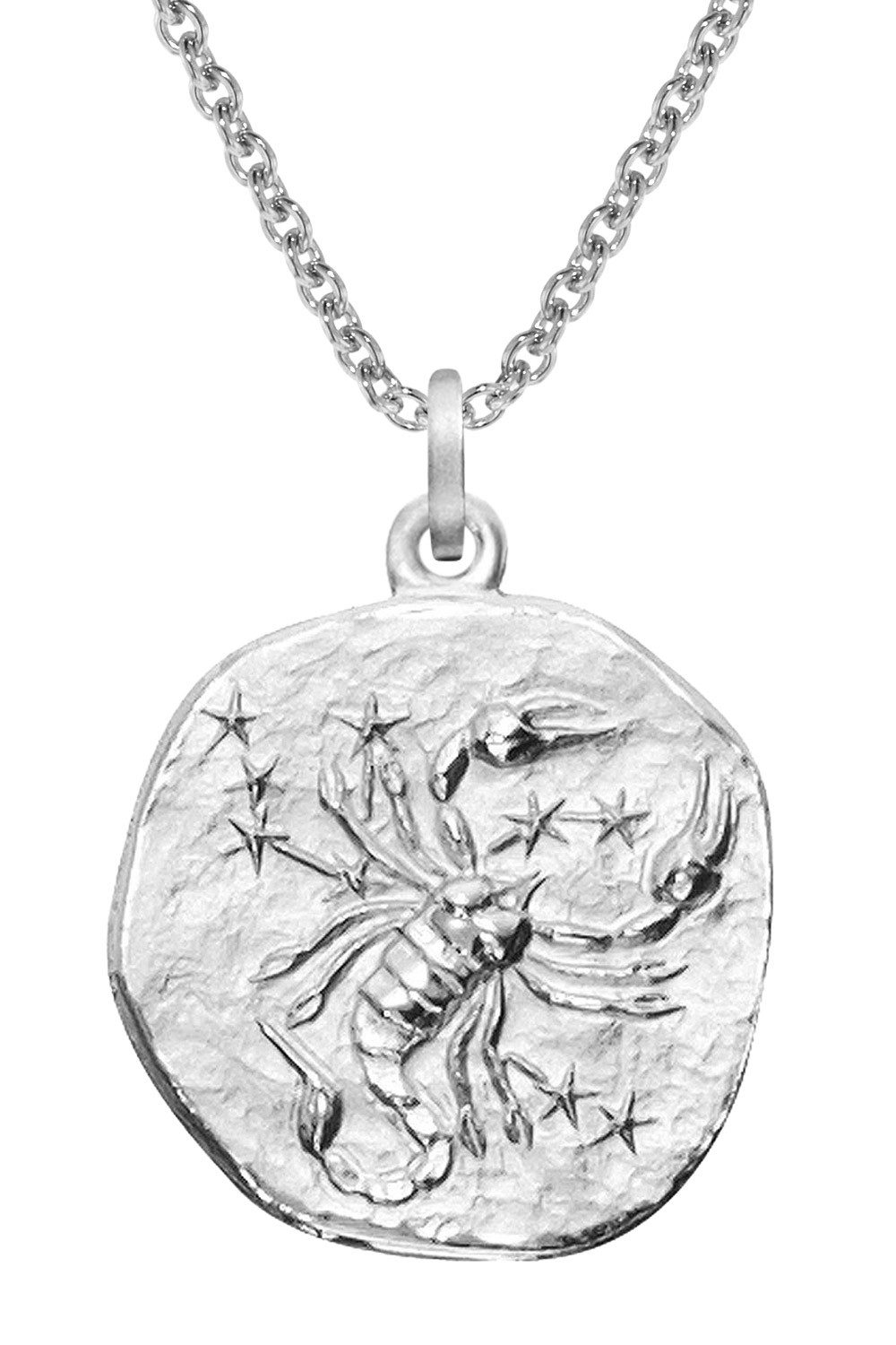 trendor Kette mit Anhänger Skorpion Ø 20 mm und 925 Silber günstig online kaufen