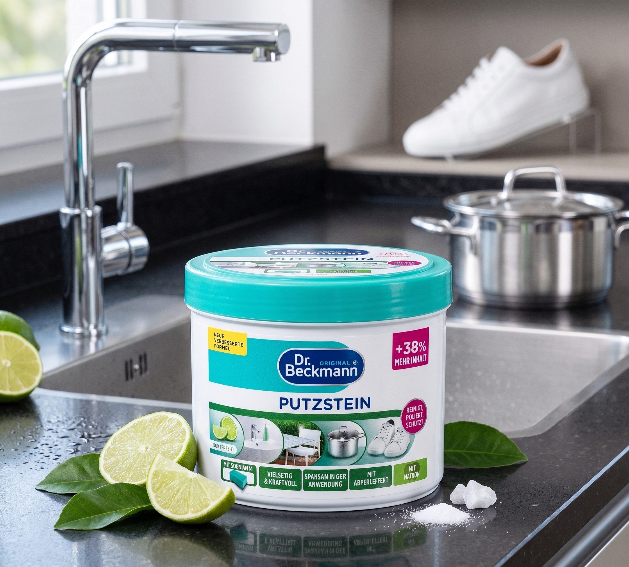 Dr. Beckmann Dr. Beckmann Putzstein – 550 g Putzstein