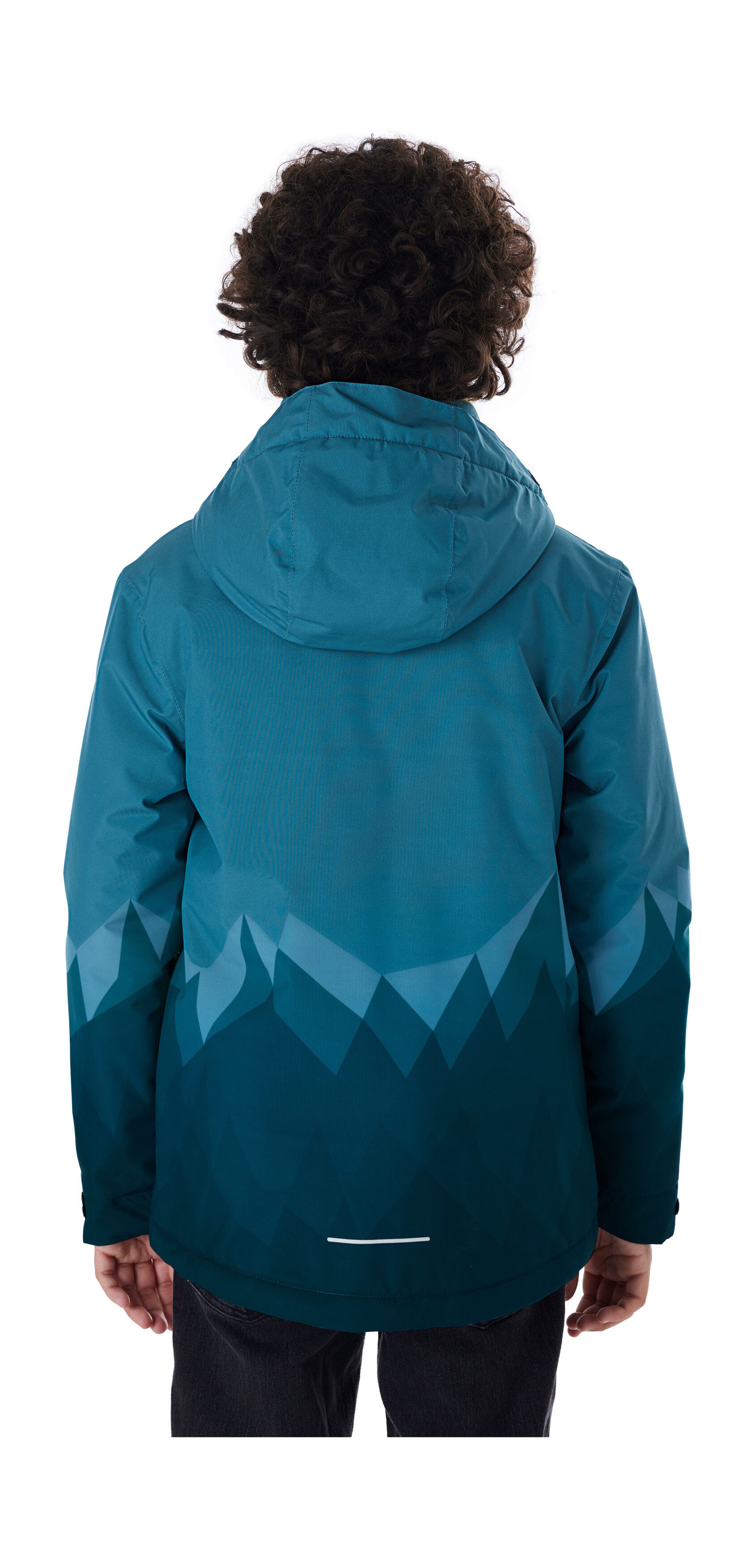 Killtec Skijacke KSW 383 BYS SKI JCKT Wasser- und winddichte Skijacke mit verstellbarer Kapuze