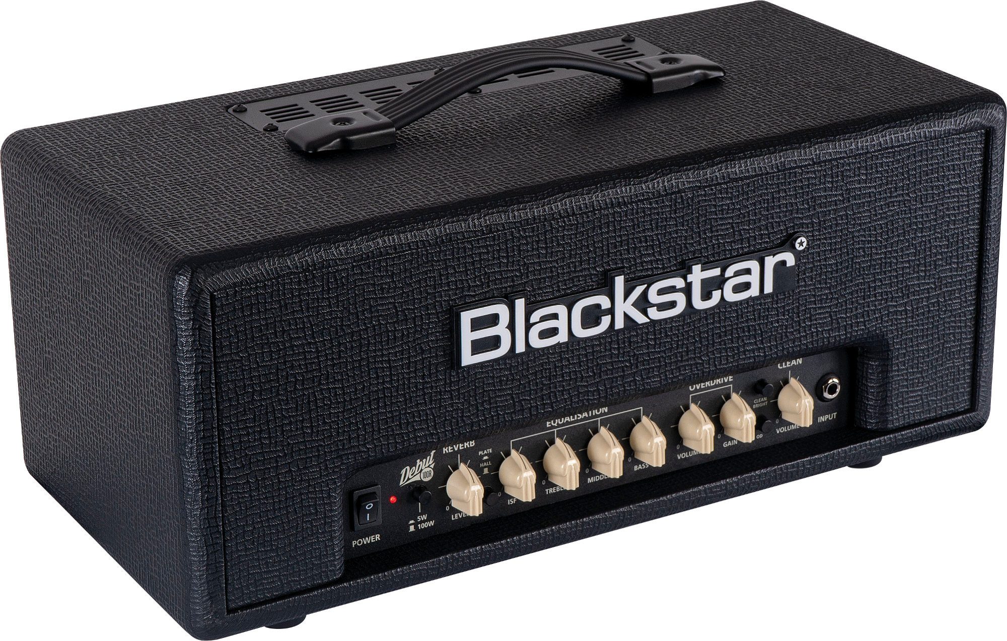 Blackstar Debut 100RH Gitarrenverstärker-Topteil Black Verstärker (Anzahl Kanäle: 2, 100 W, 100 auf 5 Watt reduzierbar)