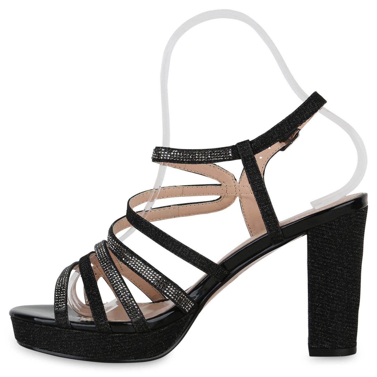 VAN HILL 841025 Riemchensandalette Schuhe günstig online kaufen