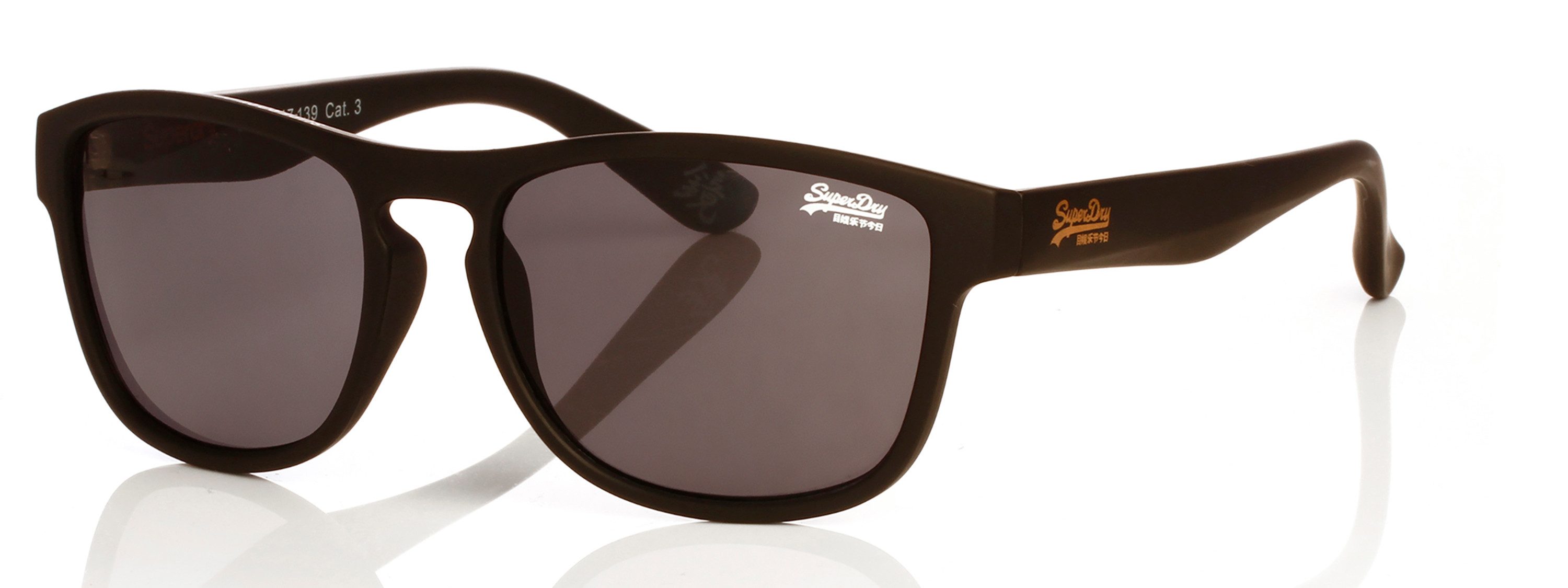 Superdry Sonnenbrille Modell 996056 Form Karree/Eckig, Logoschriftzug auf Bügel, Injectionfassung