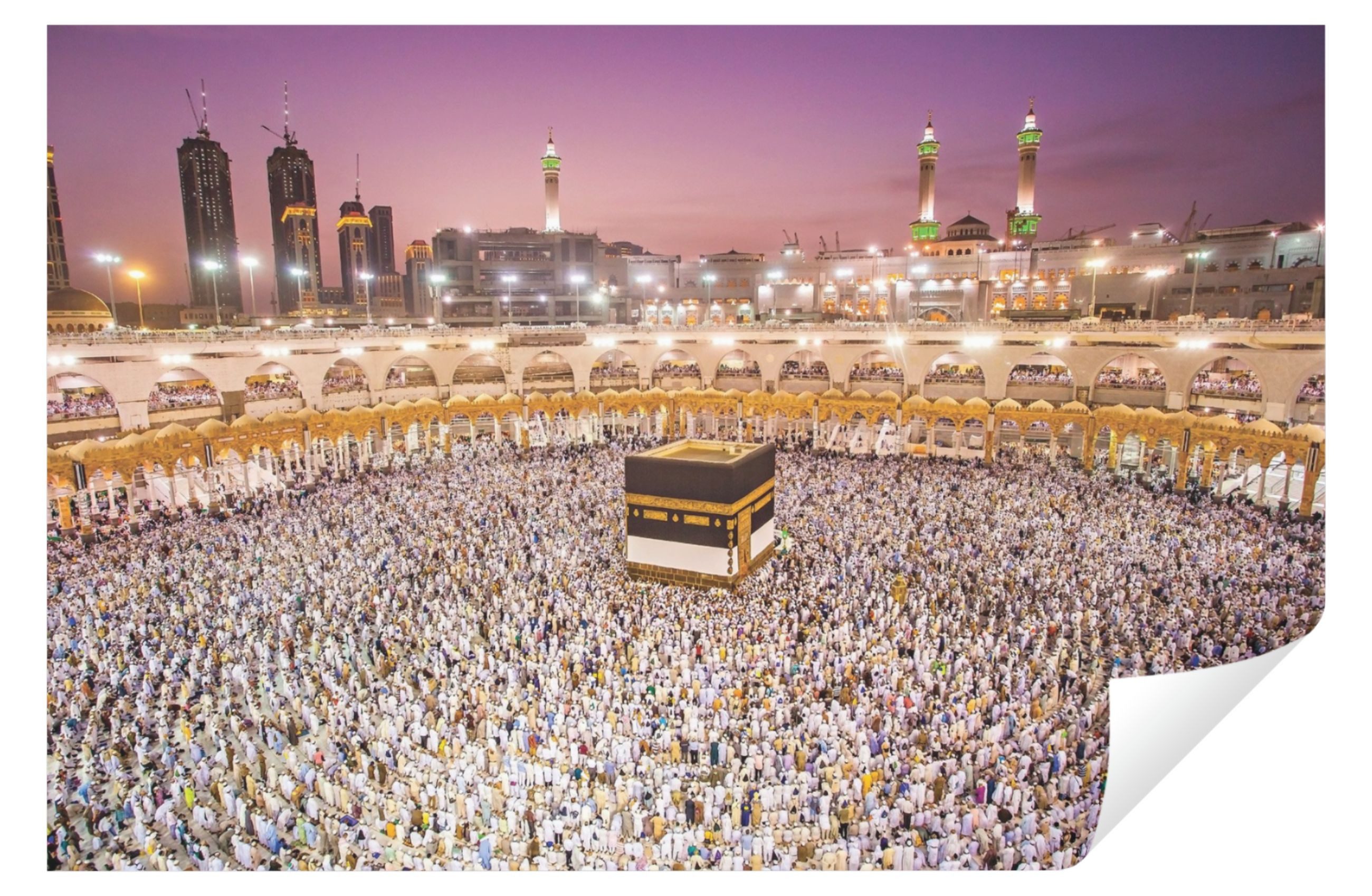 Fototapete Al-Kaba-Tempel Vlies Tapete Wohnzimmer Schlafzimmer Wandtapete