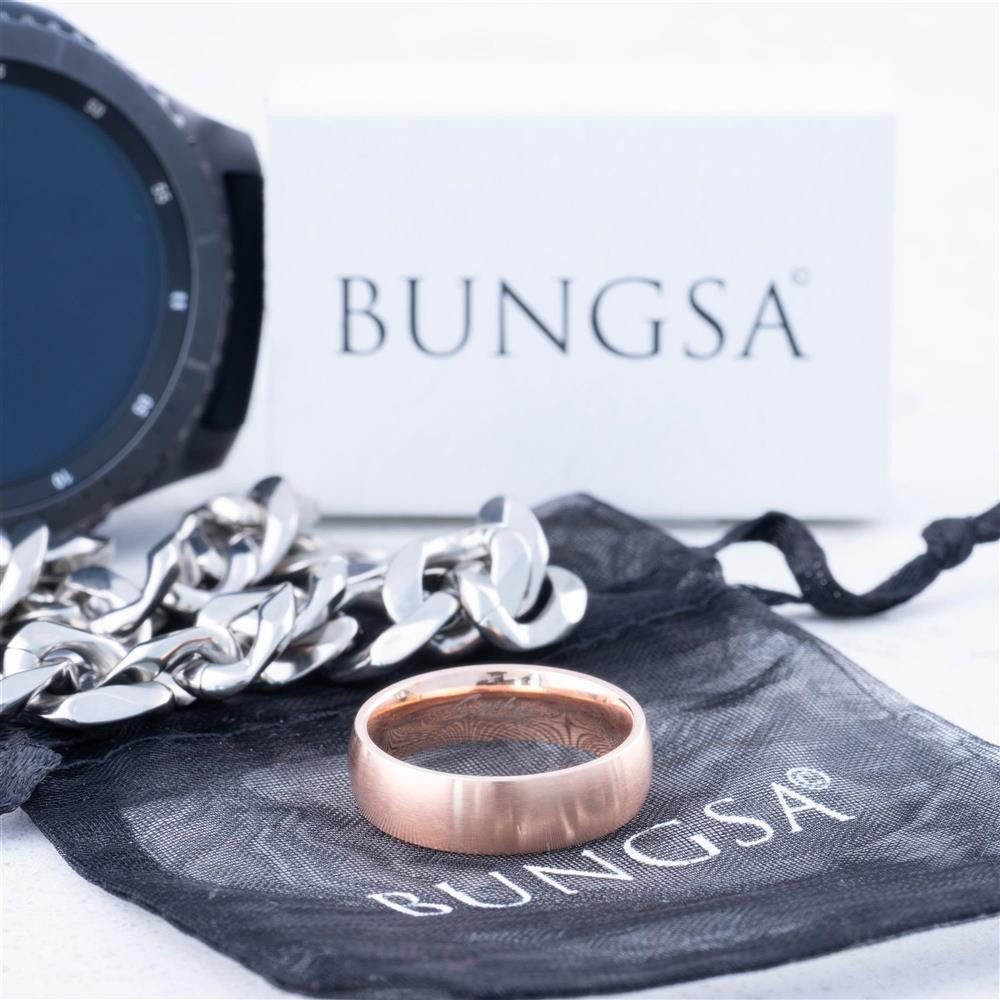 BUNGSA Fingerring 70 (22.3) Bungsa rosegoldener RING - Rosé Rosegold - Damenring (Ring, 1-tlg), Damen Herren – Bild 3 von 5