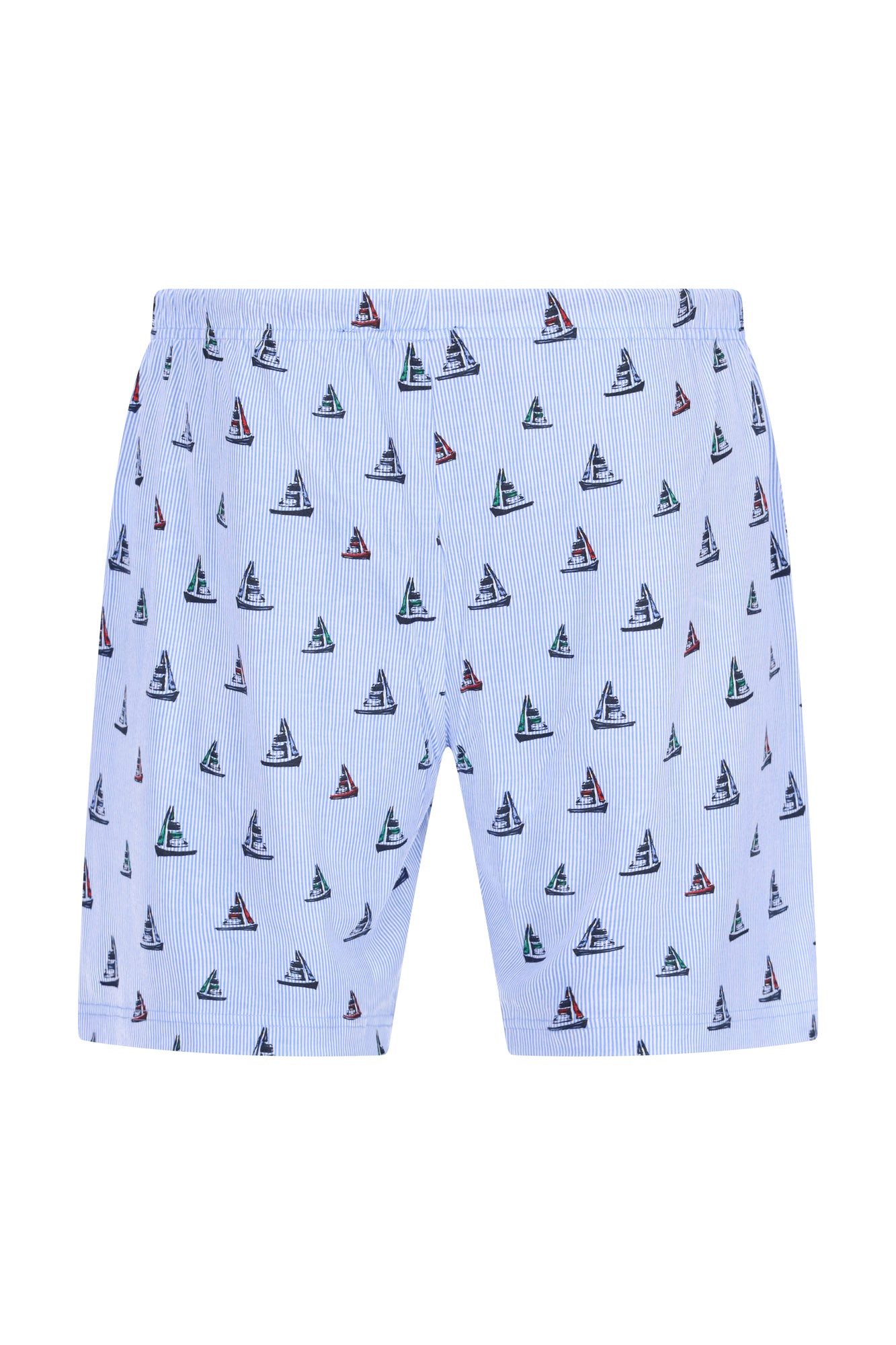 Hajo Schlafshorts Herren Short Mio x Mia Premium Cotton/TENCEL™ Modal Mix & Match
