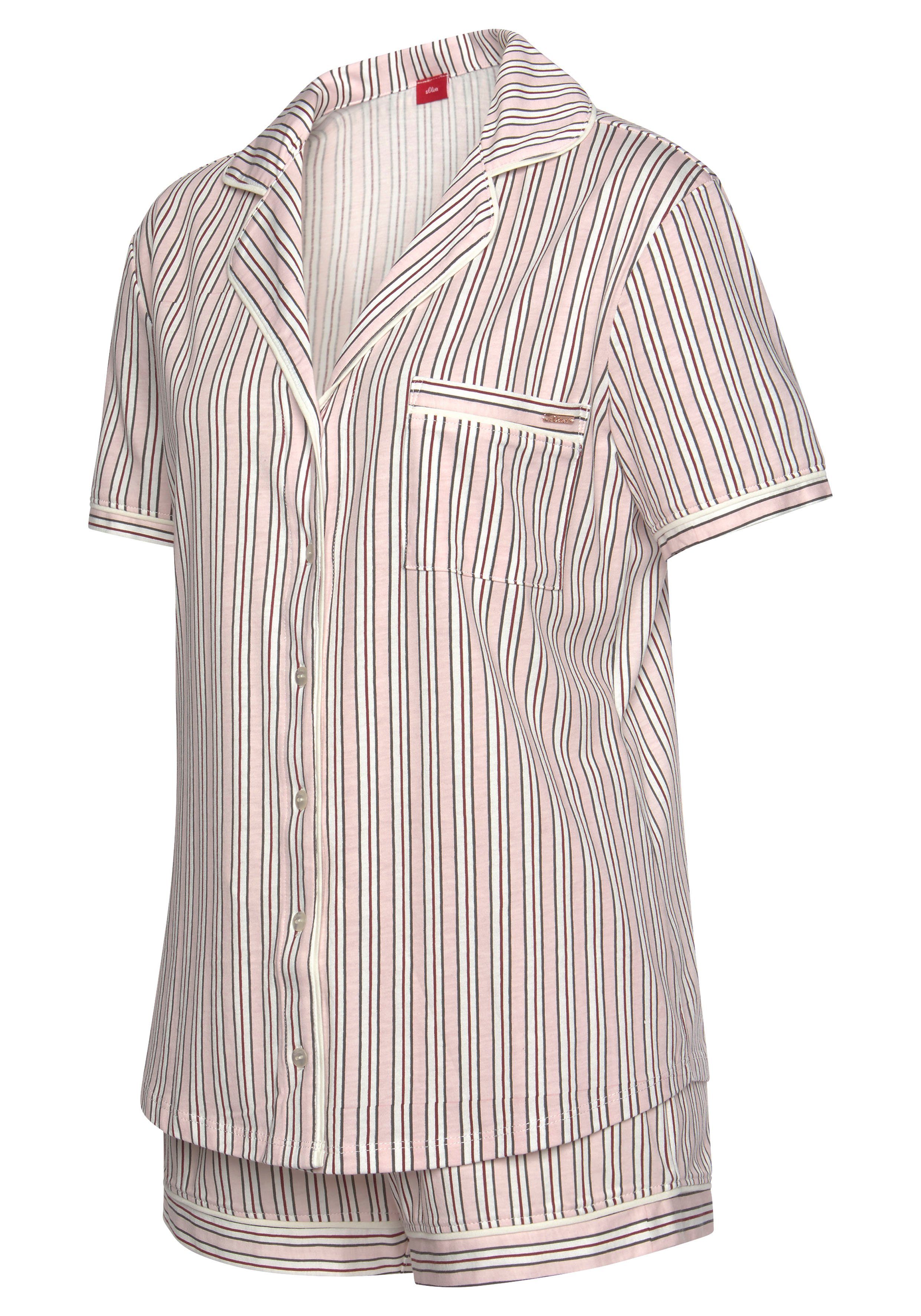 s.Oliver Shorty (Set, 2 tlg) mit Allover-Druck