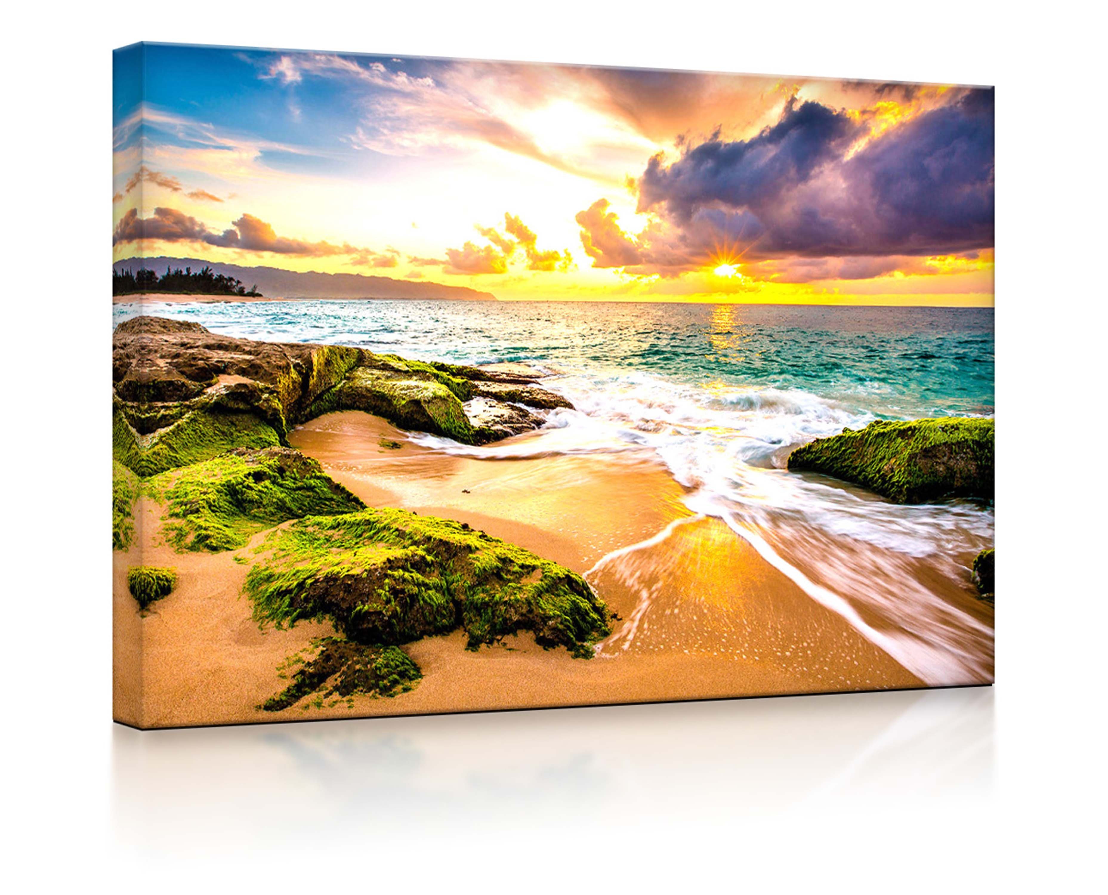lightbox-multicolor LED-Bild Sonnenuntergang auf Hawaii fully günstig online kaufen