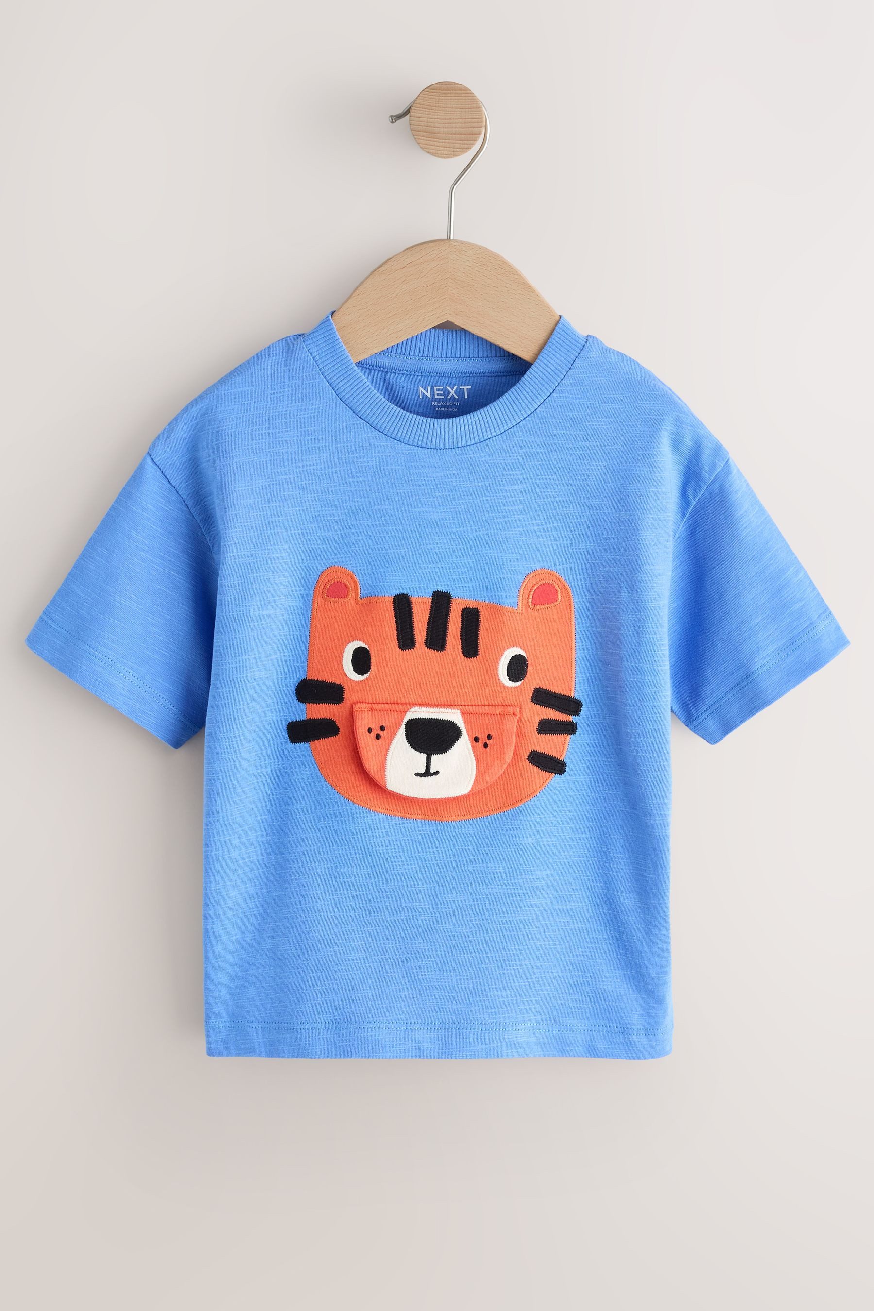 Next T-Shirt Kurzärmeliges T-Shirt mit interaktivem Motiv (1-tlg)