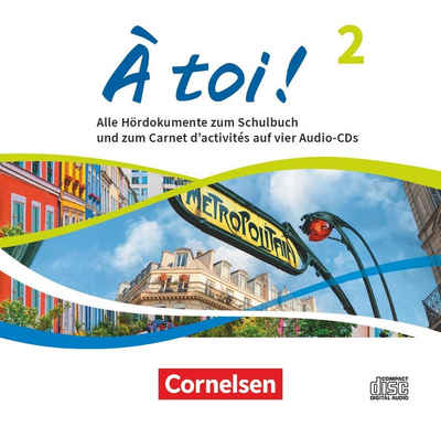 Cornelsen Verlag Hörspiel-CD À toi ! - Ausgabe 2022 - Band 2
