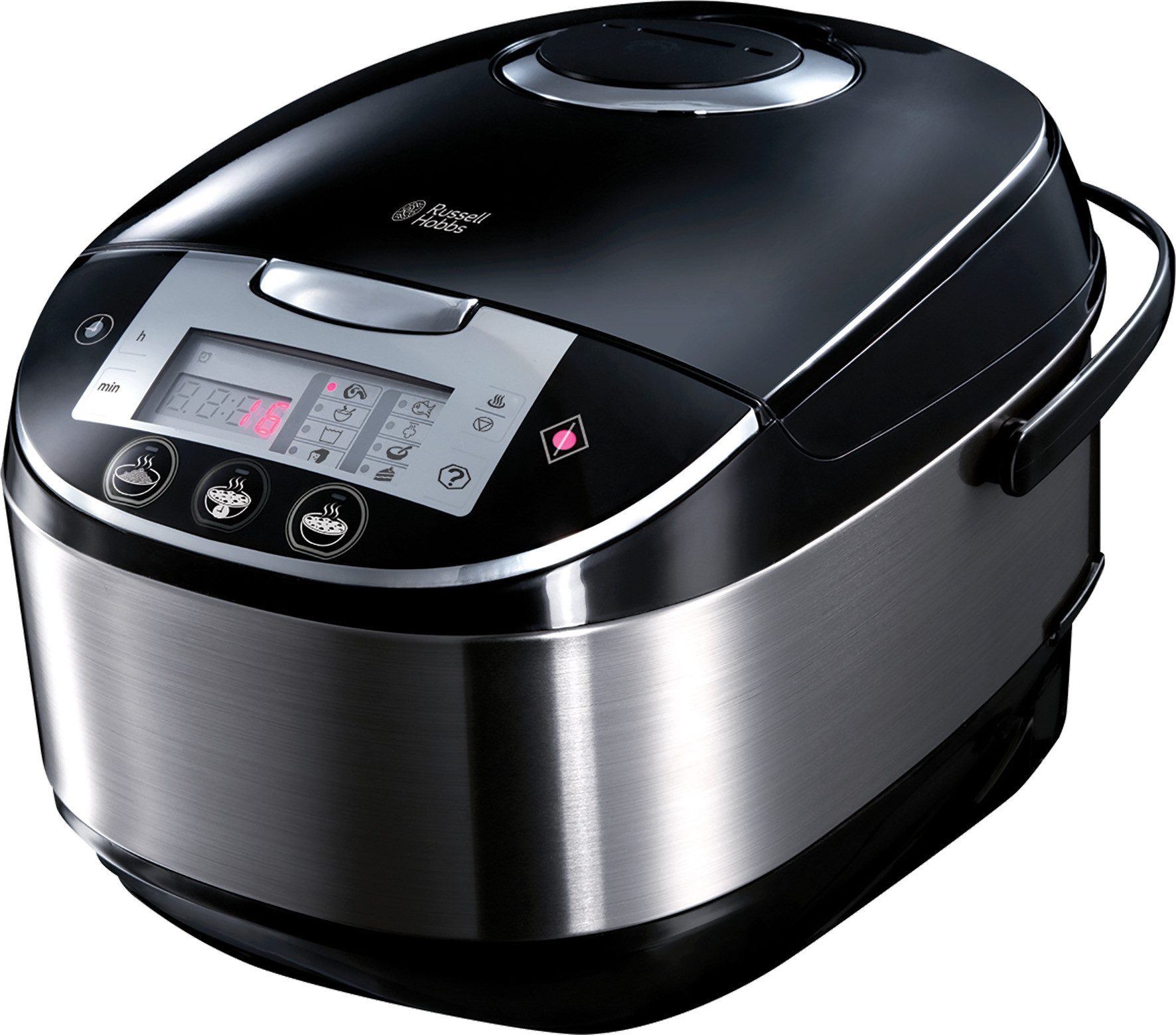 RUSSELL HOBBS Multikocher 21850-56, 900 W, 5 l Schüssel, 11-in-1, 5 Liter, digitales Display, Anti-Kondensations-Deckel