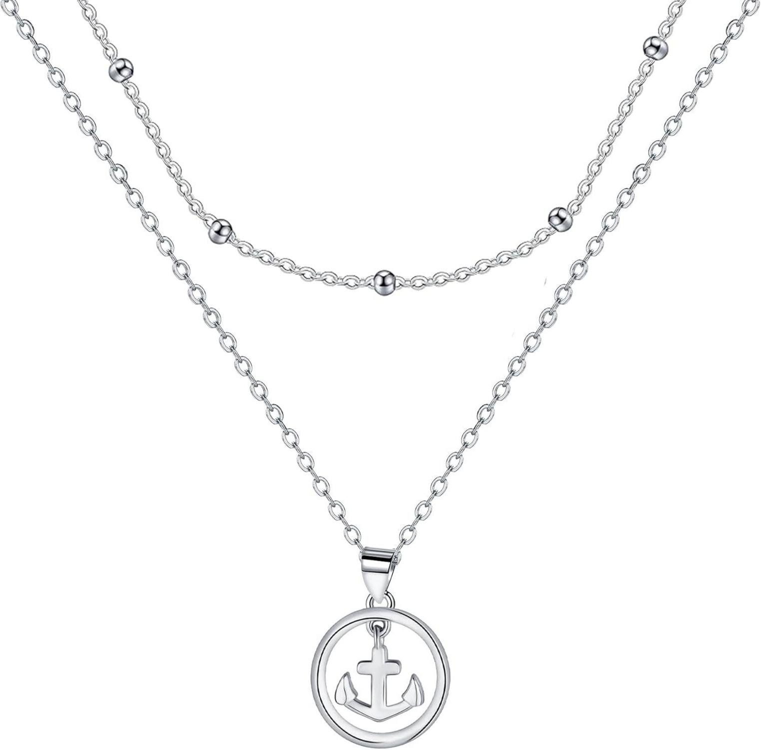 LuxusKollektion Kette und Anhänger Set Damen günstig online kaufen
