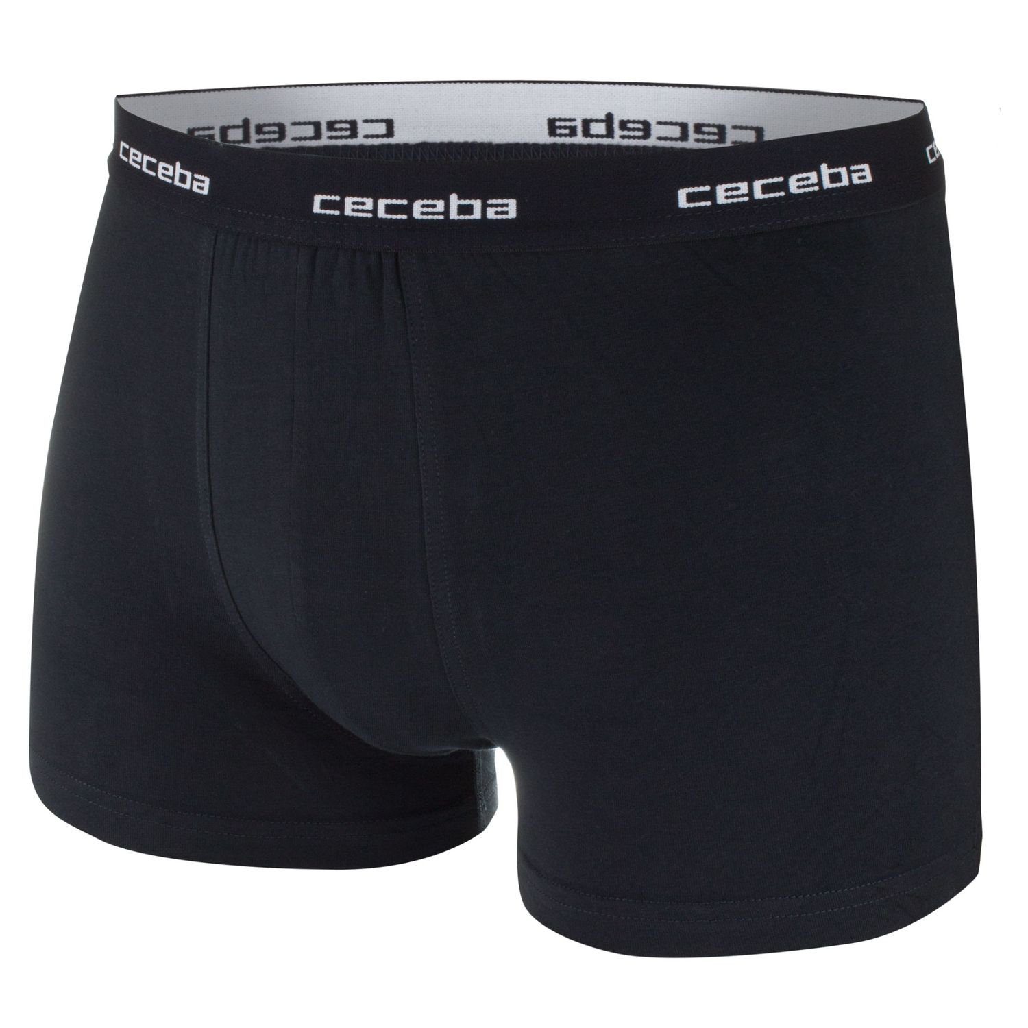 im / Boxershorts Herren Boxershorts Pants rot CECEBA 4er Pack CECEBA (4-St) schwarz