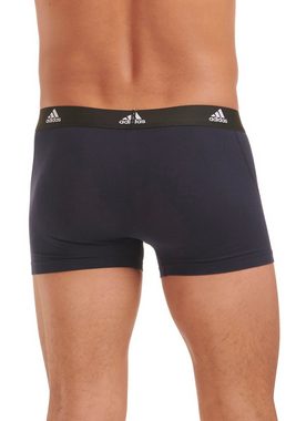 adidas Sportswear Boxer "Active Flex Cotton" (3er-Pack) mit weicher Nahtverarbeitung, Tonales Logo