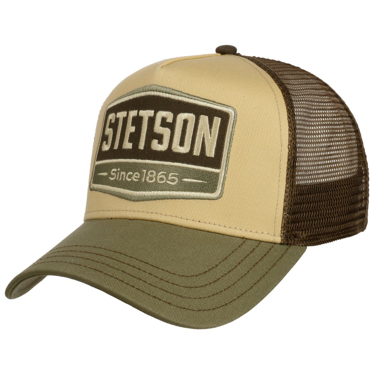 Snapback (1-St) oliv Cap Stetson Trucker Basecap