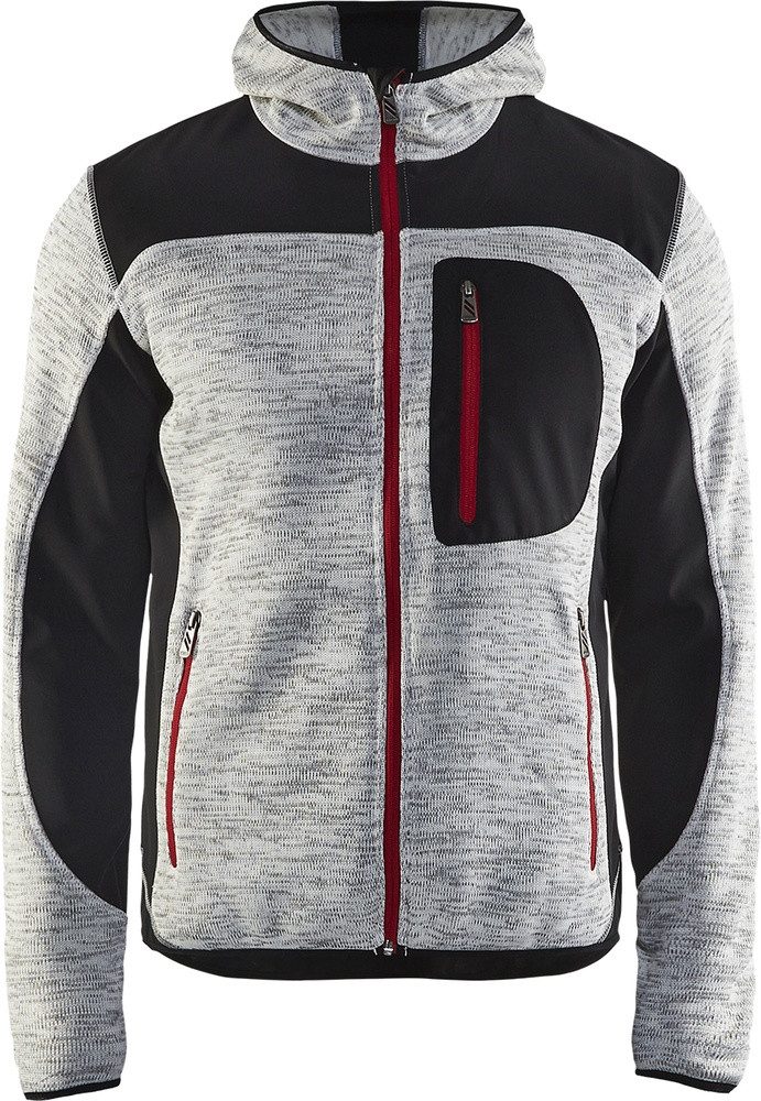 Blåkläder Strickjacke Strickjacke Mit Softshell