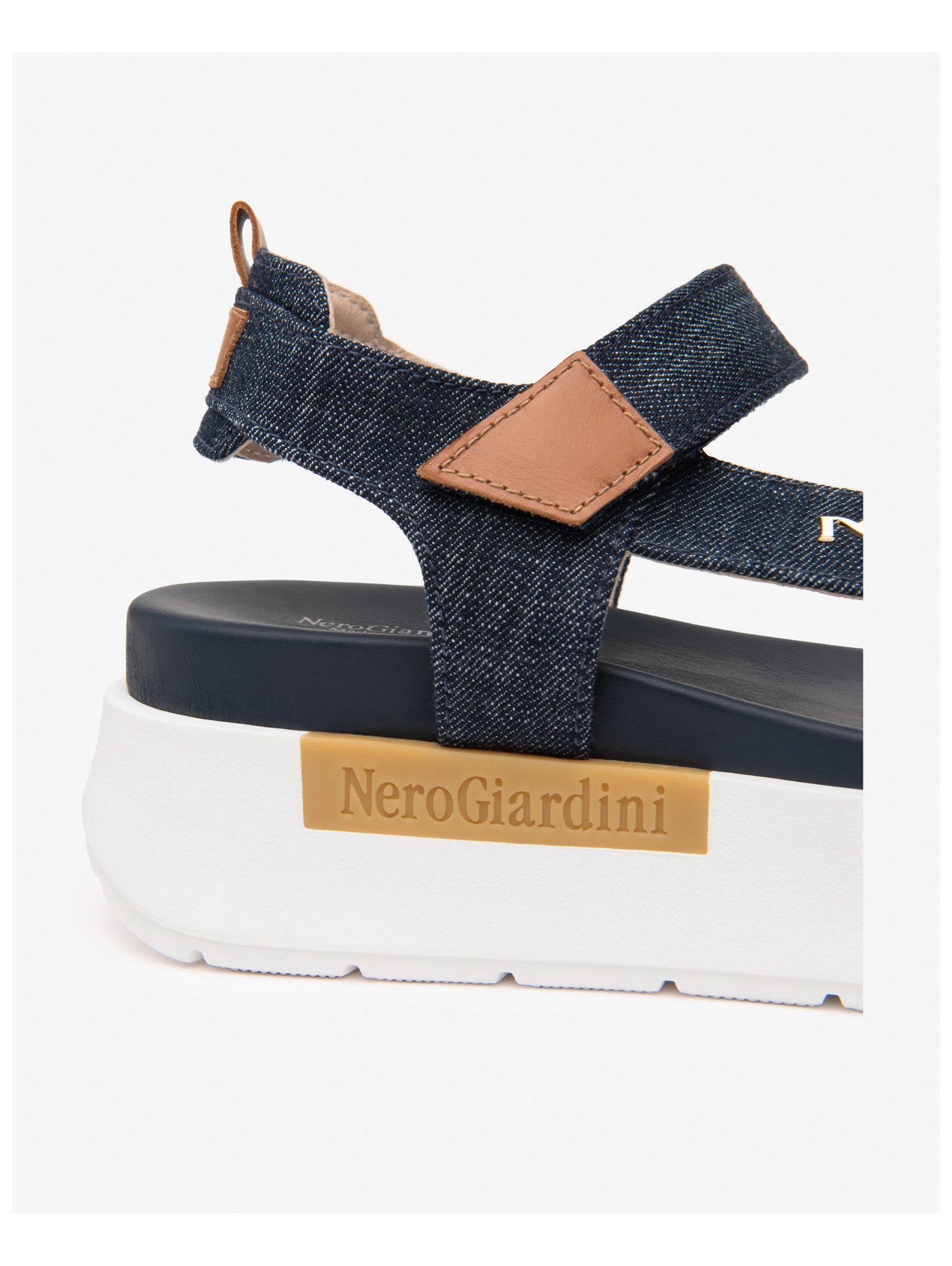 Nero Giardini Nero Giardini Sandalen Lederimitat/Textil Plateausandaletten