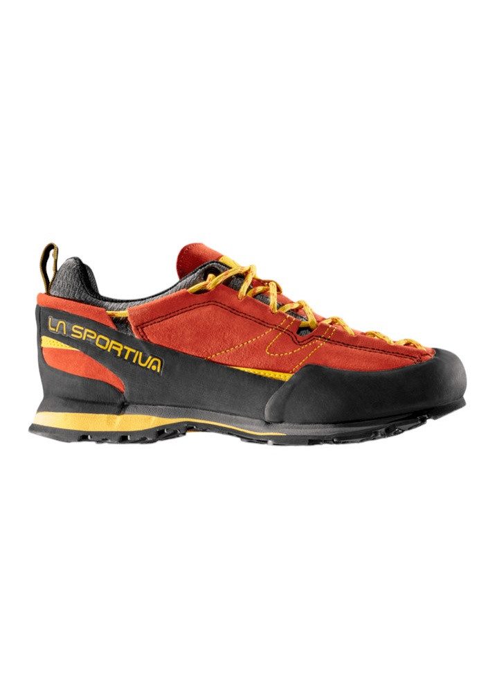 La Sportiva Boulder X (Zustieg) rot/schwarz/gelb Herren Wanderschuh