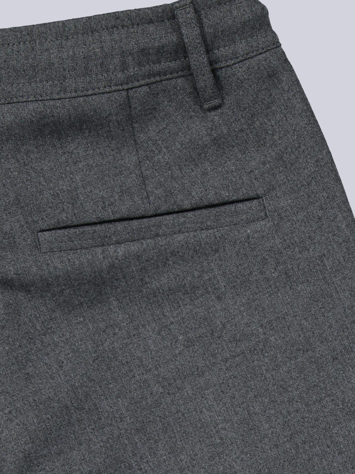 emilio adani Stoffhose Herren Chino mit Tunnelzug, Dunkelgrau