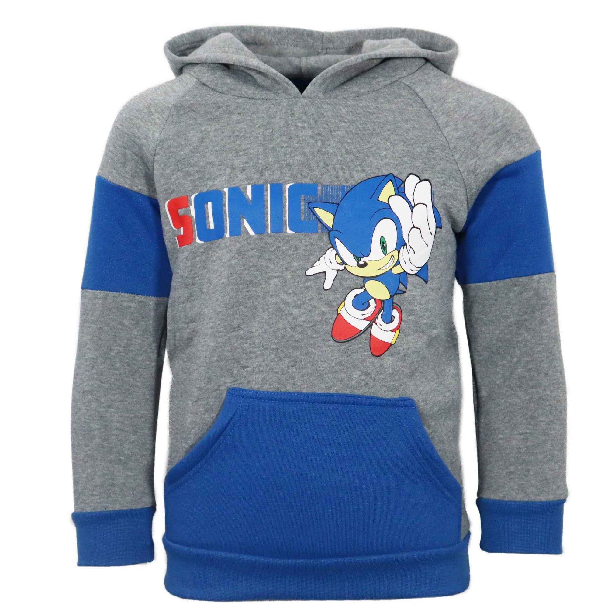 Kapuzenpullover Sonic the Hedgehog Kinder Jungen Fleece Hoodie Pulli