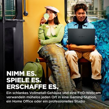 HP OMEN 16-u1073ng Gaming-Notebook (40,9 cm/16,1 Zoll, Intel Core i7 14700HX, GeForce RTX 4060, 1000 GB SSD)