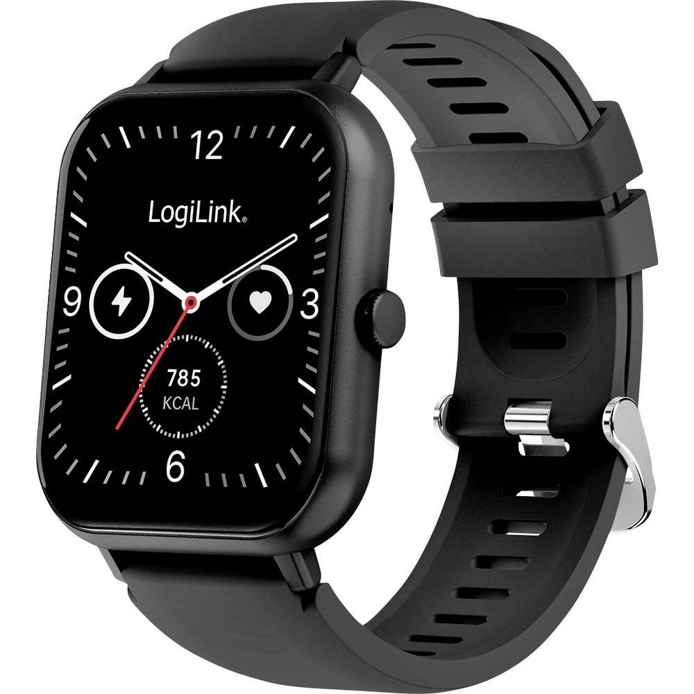 LogiLink SW0001B Smartwatch Schwarz Smartwatch