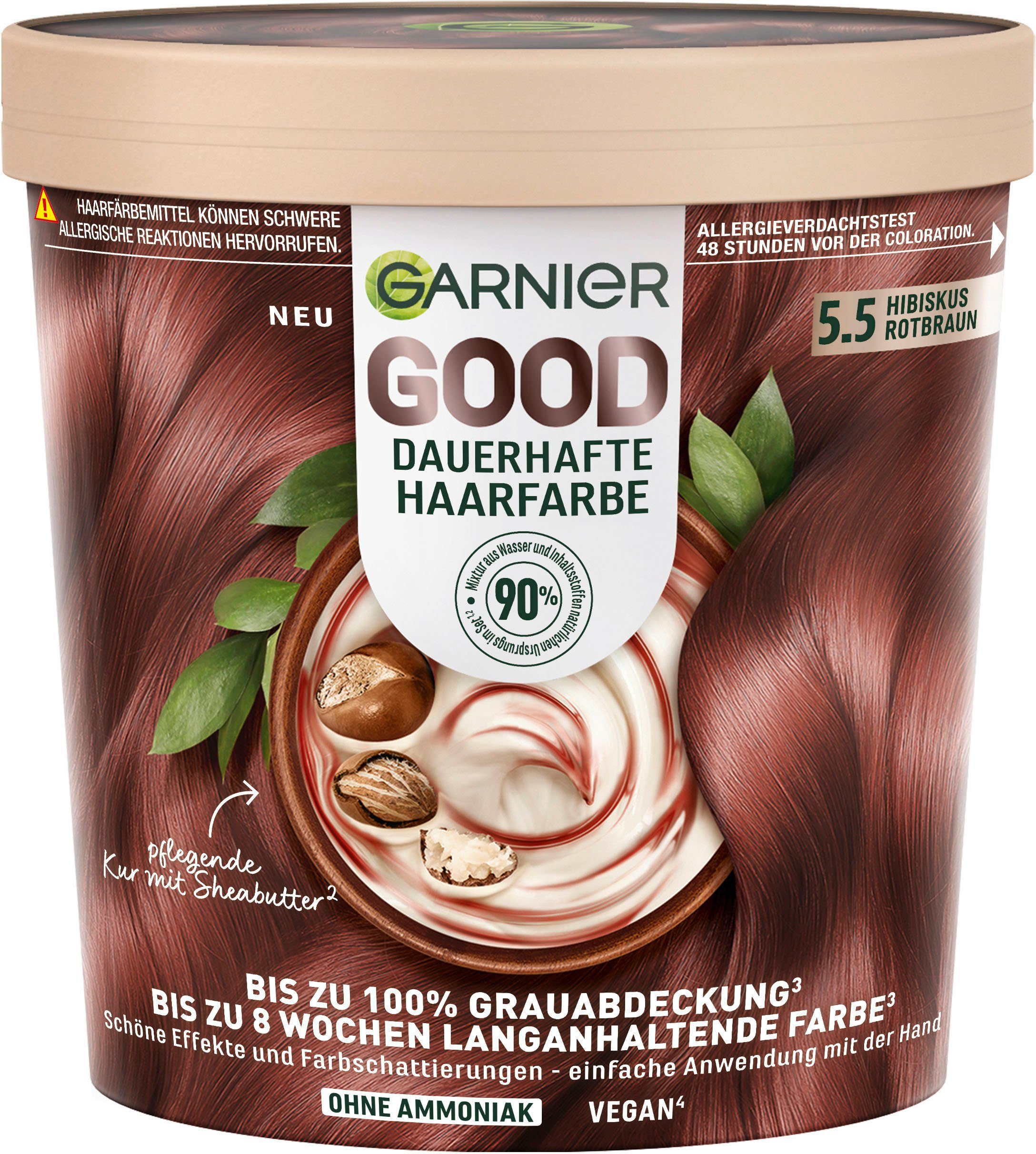 GARNIER Coloration Garnier GOOD Dauerhafte Haarfarbe, mit pflegender Formel