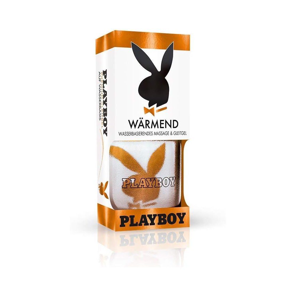 PLAYBOY Gleitgel Premium Gleitgel auf Wasserbasis, Massage- & Erotik WÄRMEND 88,7 ml, 1-tlg.