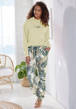 LASCANA Sweatpants -Loungehose (1-tlg) mit Allover-Druck, Loungewear