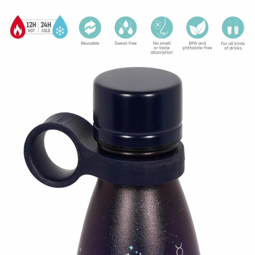 Legami Trinkflasche Vacuum Bottle Hot & Cold Stars, 500 ml