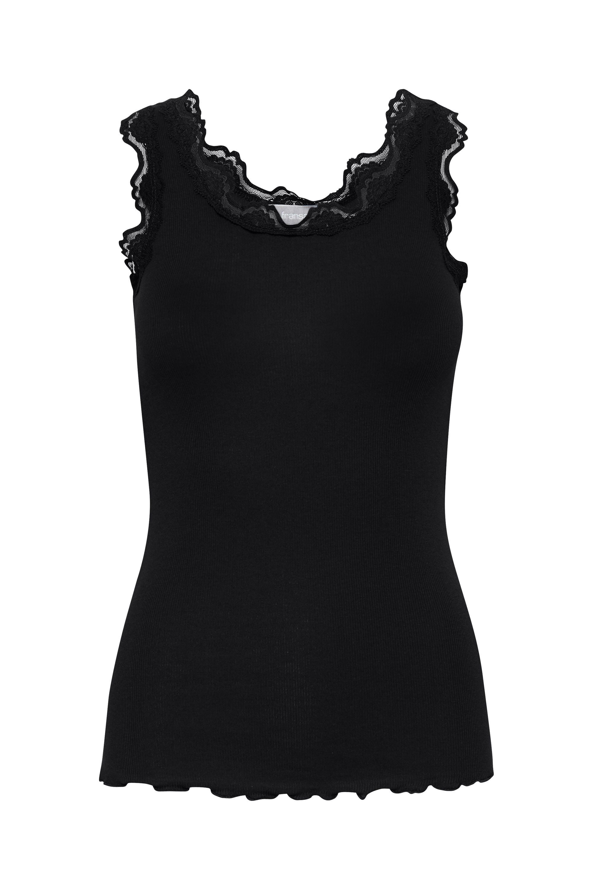 fransa Tanktop FRHIZAMOND Top mit Spitzeneinsätzen günstig online kaufen