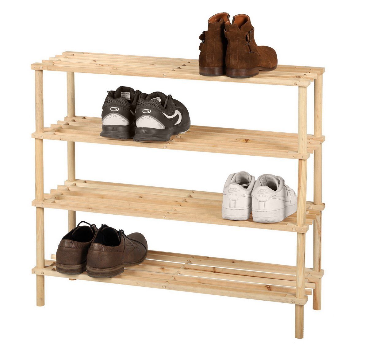 Urban Living Schuhregal 4-Etagen Schuhregal aus günstig online kaufen