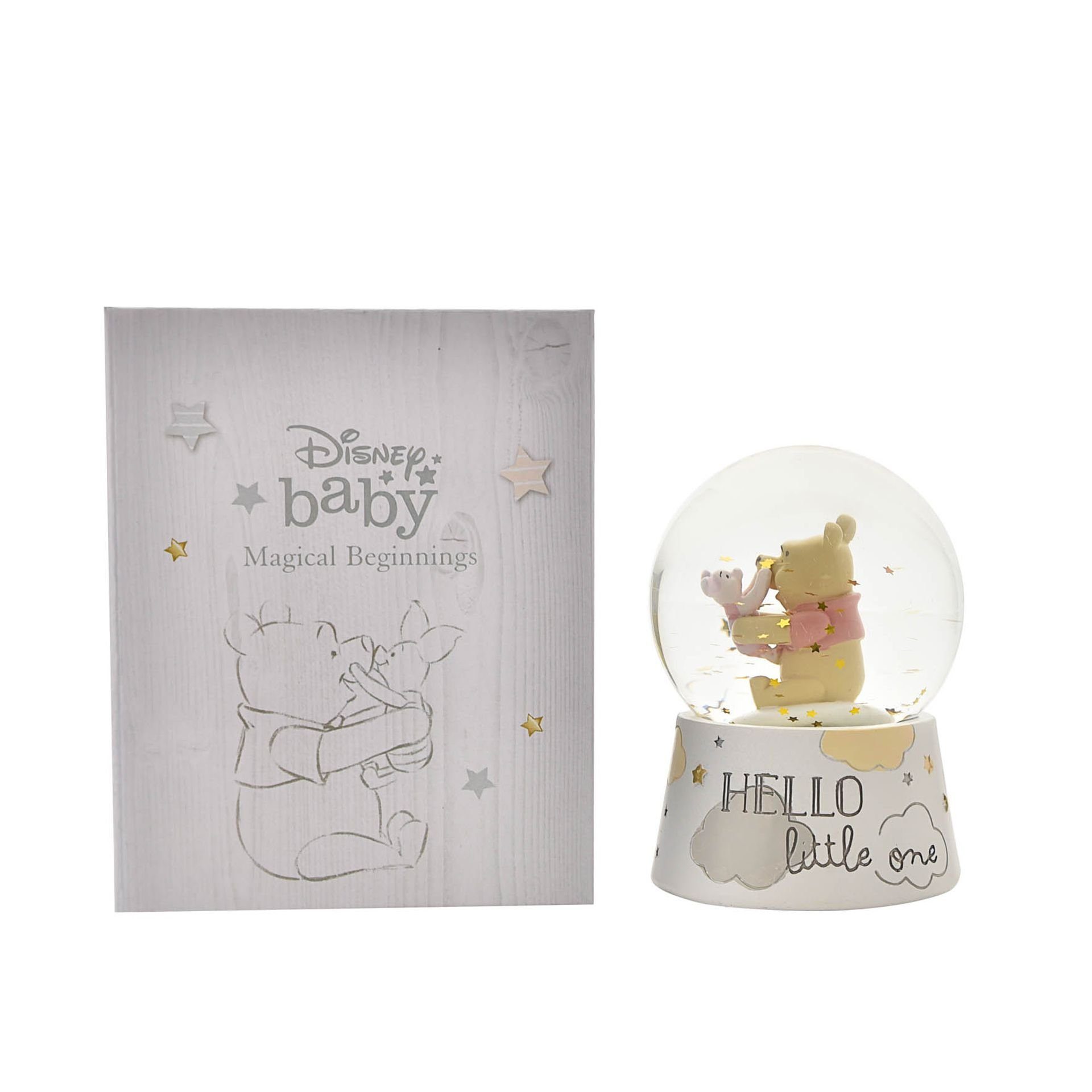 William Widdop Schneekugel Disney Magical Beginning Schneekugel Winnie Puuh (1 St), handbemalt
