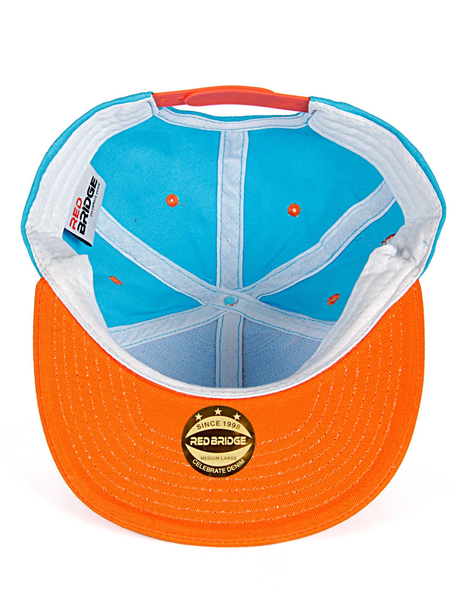 blau Cap Schirm Baseball RedBridge Bootle kontrastfarbigem mit