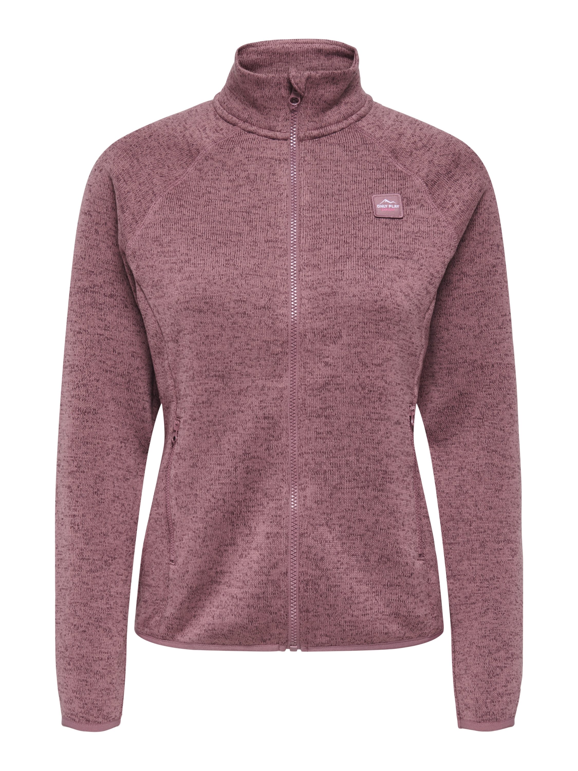 ONLY Play Strickfleecejacke lLS KNIT FLEECE JCK