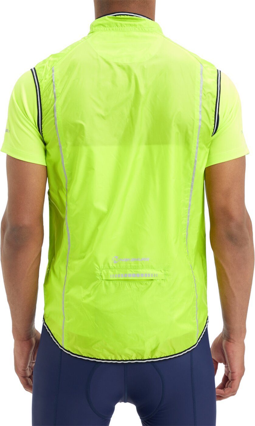 NAKAMURA Dambel LIME GREEN Radtrikot ux II He.-Weste