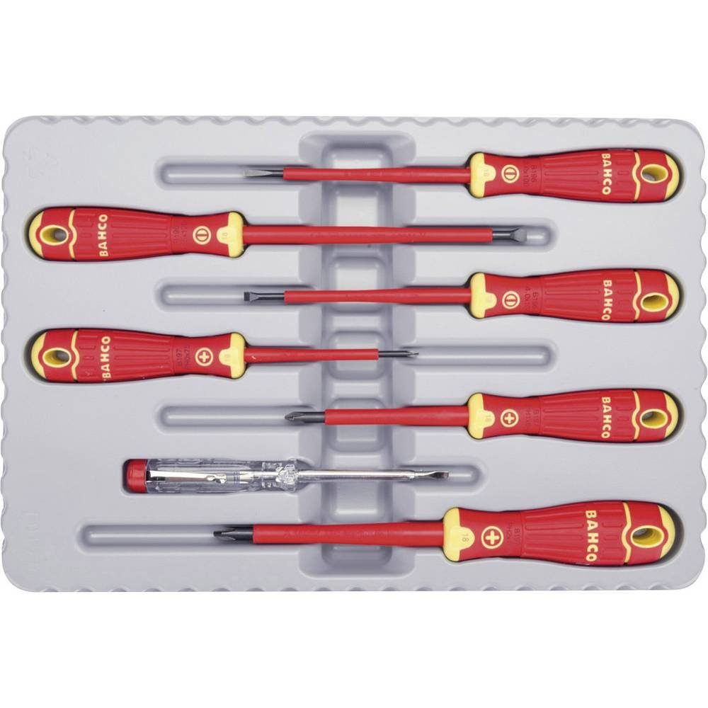 BAHCO Schraubendreher Schraubendreher-Satz, Fit,7tlg B220.027