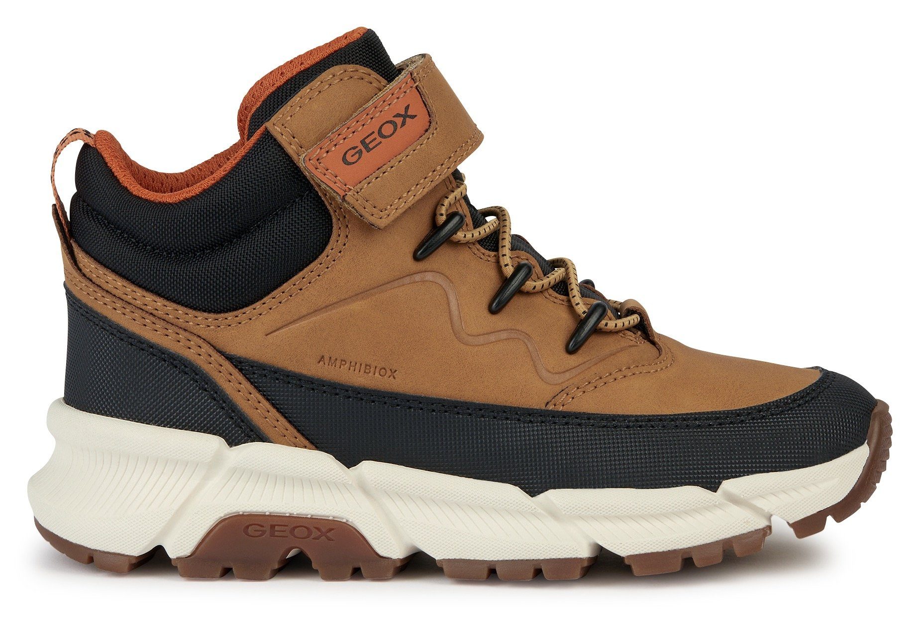 Geox J FLEXYPER PLUS BOY ABX Winterboots Sneaker mit Geox Spezial Membrane, Größenschablone zum Download