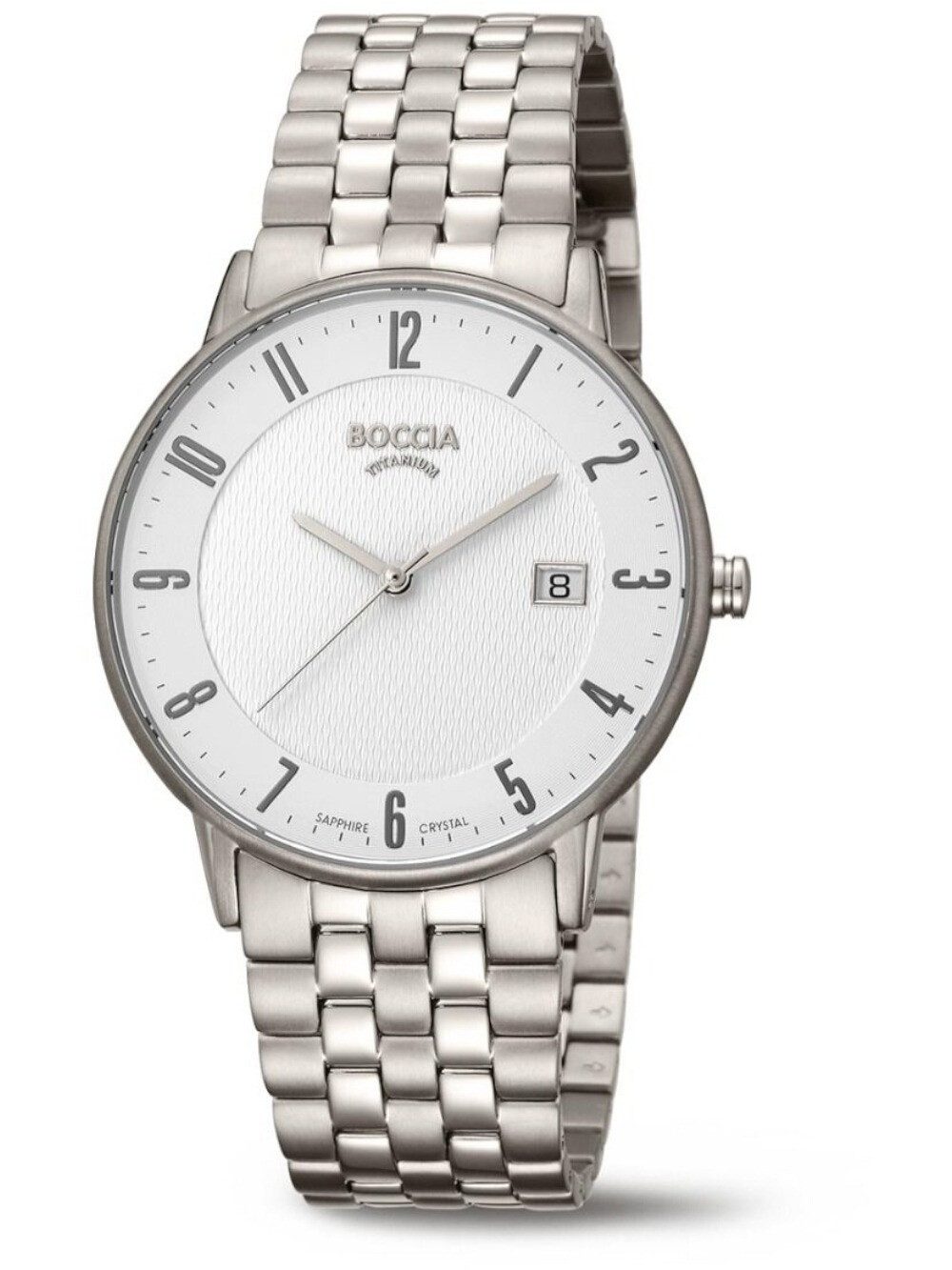 Quarzuhr Boccia 3607-06 Herrenuhr Titanium 39mm 5ATM Boccia 3607-06 Herrenuhr Titanium 39mm 5ATM