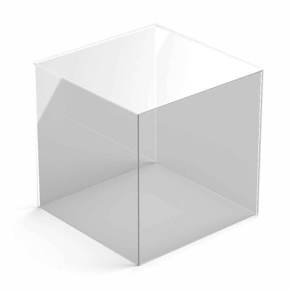 Hansen Werbetechnik Vitrinenaufsatz Schaukasten / Haube aus Acrylglas quadr günstig online kaufen